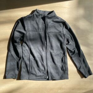 Mens Medelita black scrub jacket Small